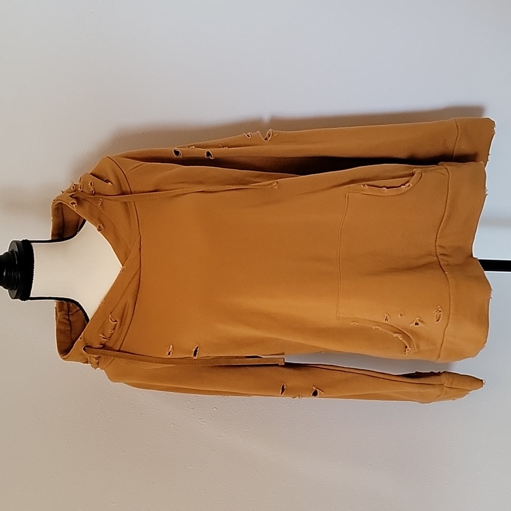Lily & Lottie distressed hoodie